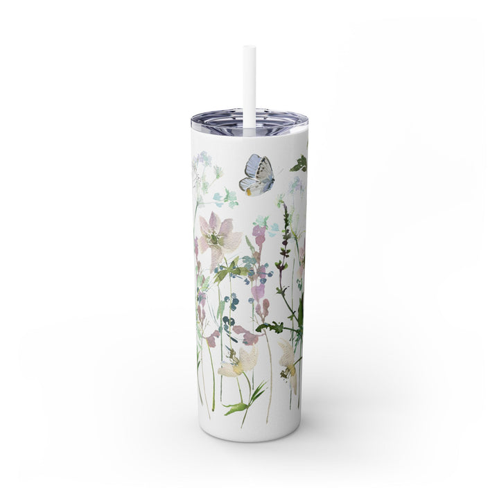 Floral Tumbler - BPA-Free  - Soft Meadow Wildflowers