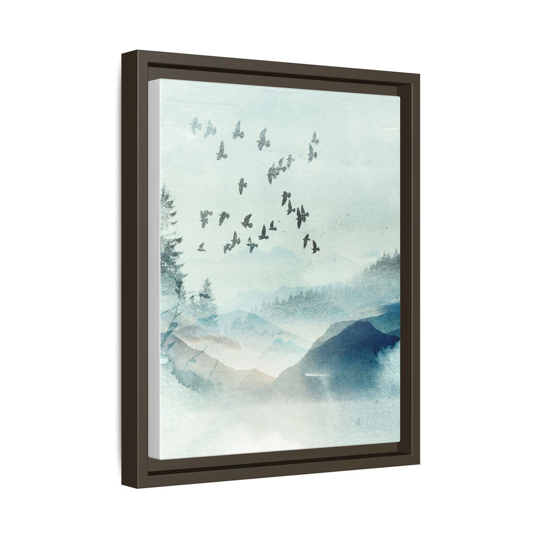 Canvas Wall Art - Sustainably Made Framed Wall Art - Morning Birds