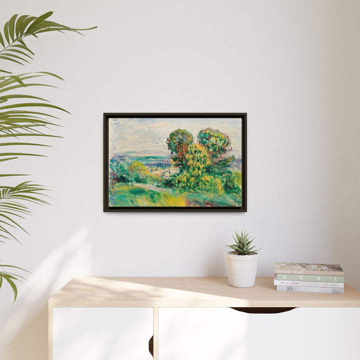 Canvas Wall Art - Sustainably Made Framed Wall Art - Summer Landscape