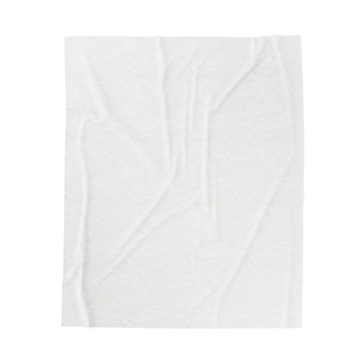 Luxury Velveteen Plush Blanket - Jasmine Evening- Cozy & Soft
