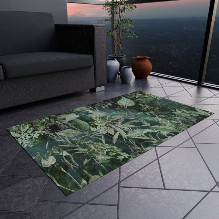 Outdoor Rug - Green Forest