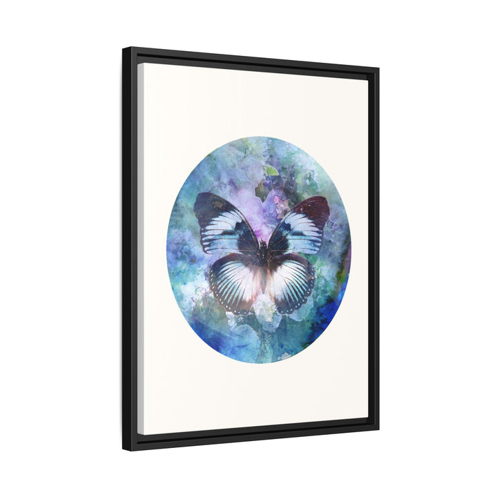 Canvas Wall Art - Sustainably Made Wall Décor - Lilac Butterfly