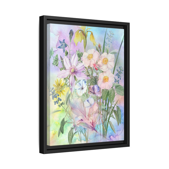 Canvas Wall Art - Sustainably Made Framed Wall Art - Wild Rose Garden