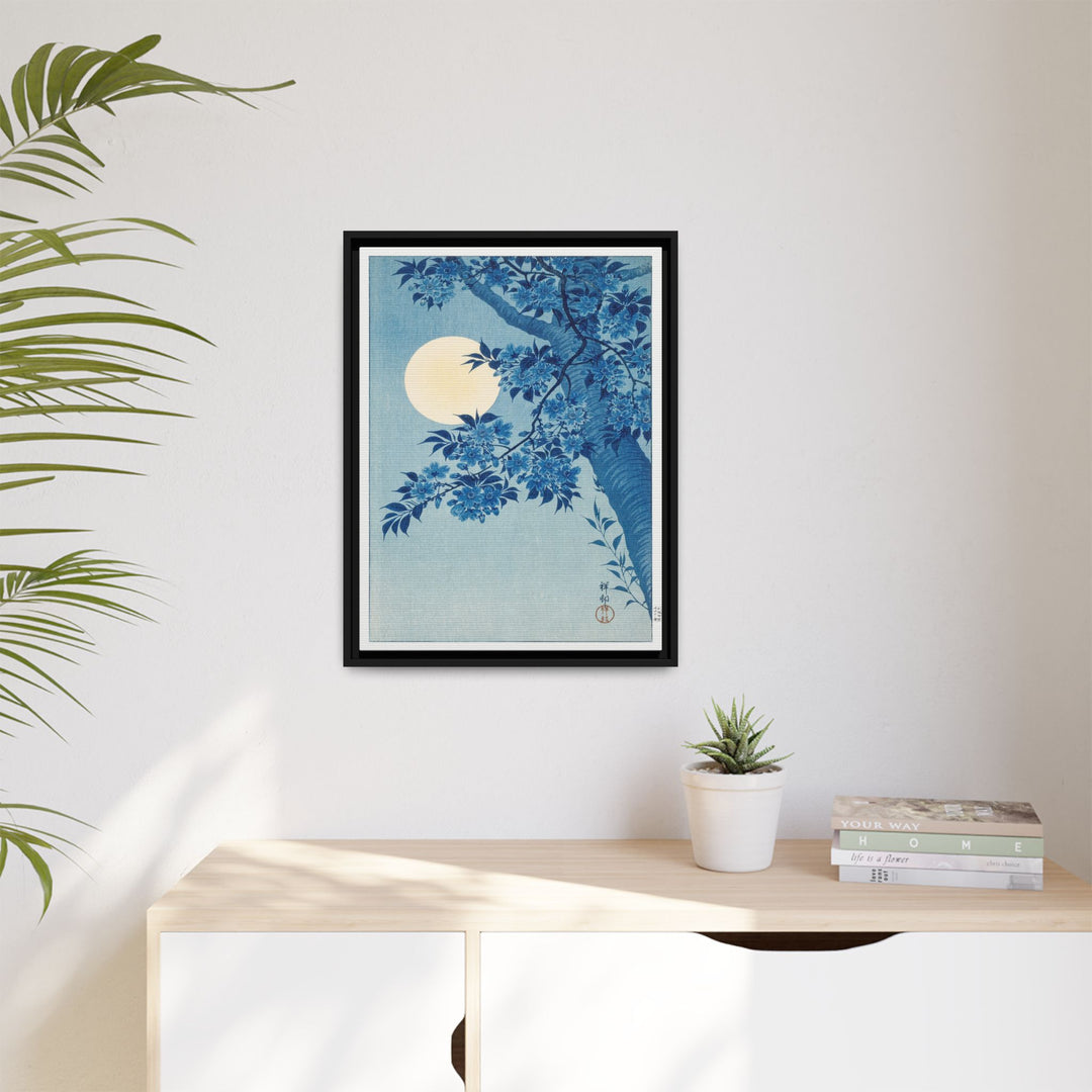 Canvas Wall Art - Sustainably Made Framed Wall Art - Moonlit Night