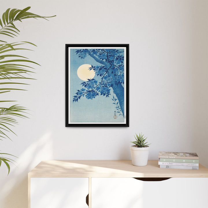 Canvas Wall Art - Sustainably Made Framed Wall Art - Moonlit Night
