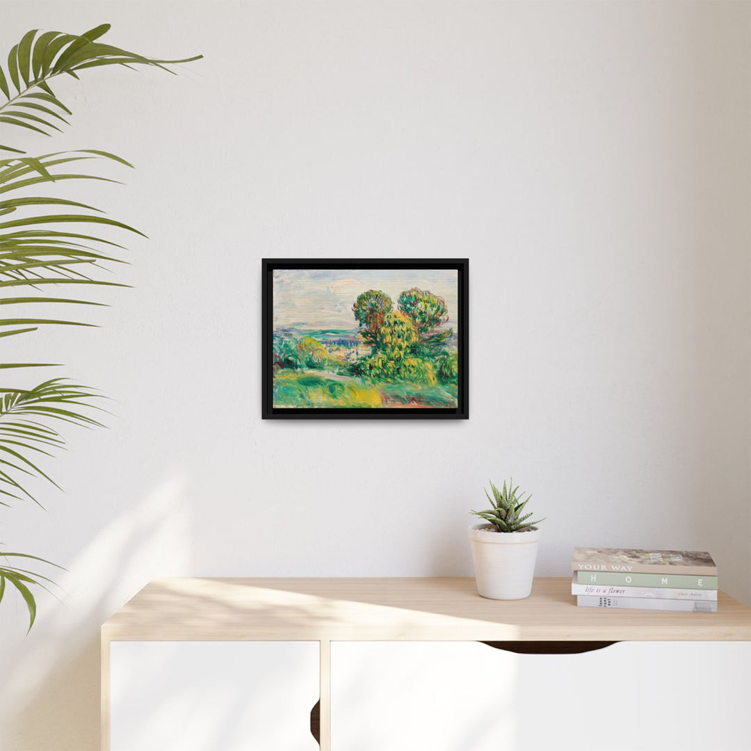 Canvas Wall Art - Sustainably Made Framed Wall Art - Summer Landscape