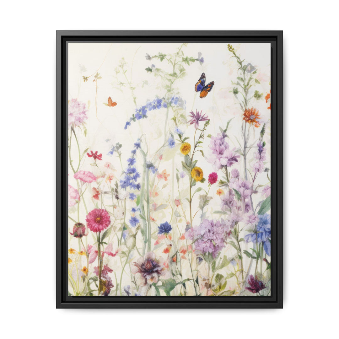 Canvas Wall Art - Sustainably Made Framed Wall Art - Soft Meadow pt.2