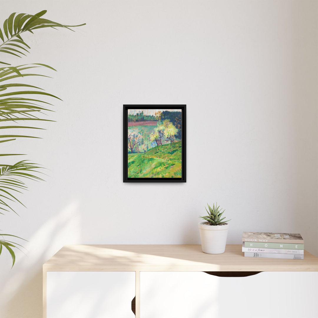 Canvas Wall Art - Sustainably Made Framed Wall Art - 19th Cent. Landscape