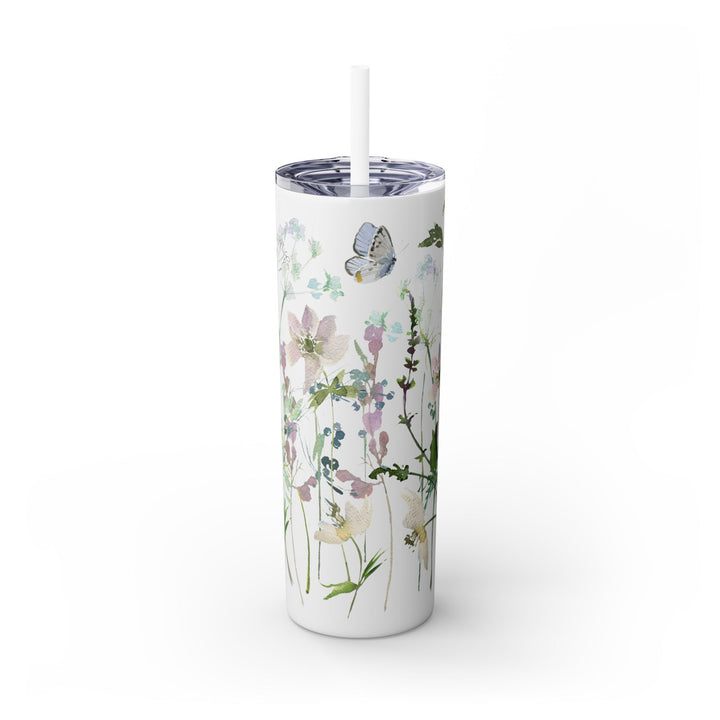 Floral Tumbler - BPA-Free  - Soft Meadow Wildflowers