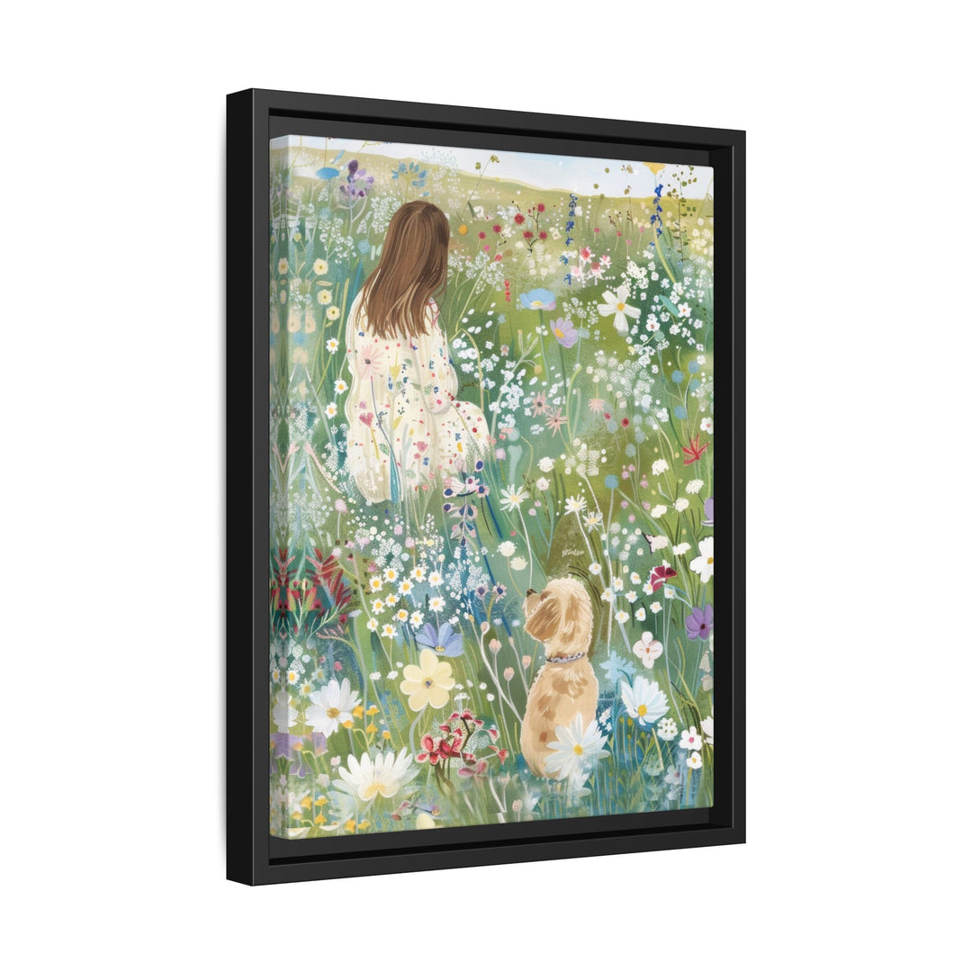 Canvas Wall Art - Sustainably Made Framed Wall Art - In the Meadow