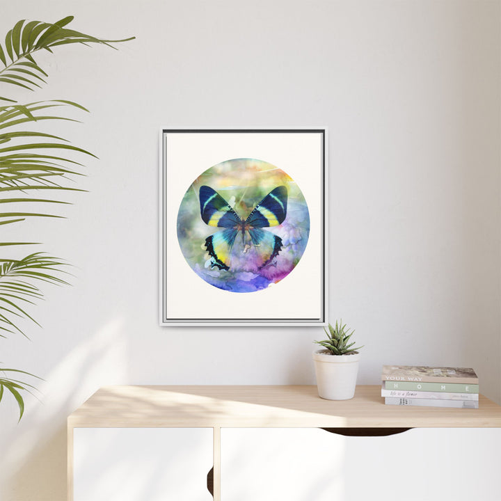 Canvas Wall Art - Sustainably Made Wall Décor - Madagascar Butterfly