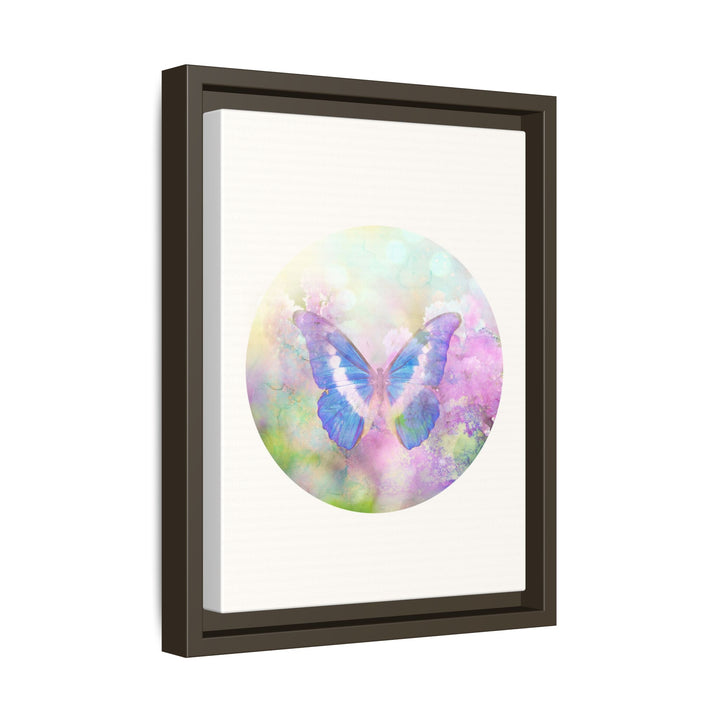 Canvas Wall Art - Sustainably Made Wall Décor - Lilac Butterfly