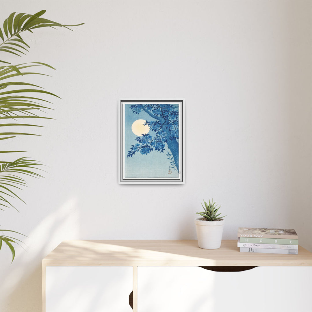 Canvas Wall Art - Sustainably Made Framed Wall Art - Moonlit Night