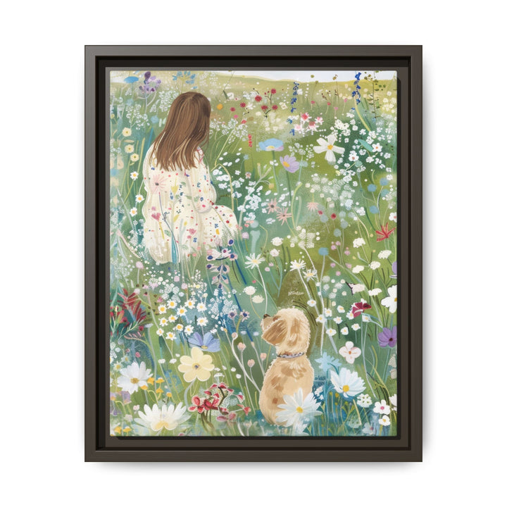 Canvas Wall Art - Sustainably Made Framed Wall Art - In the Meadow