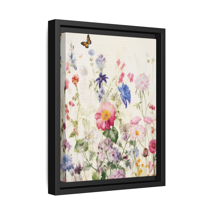 Canvas Wall Art - Sustainably Made Framed Wall Art - Soft Meadow