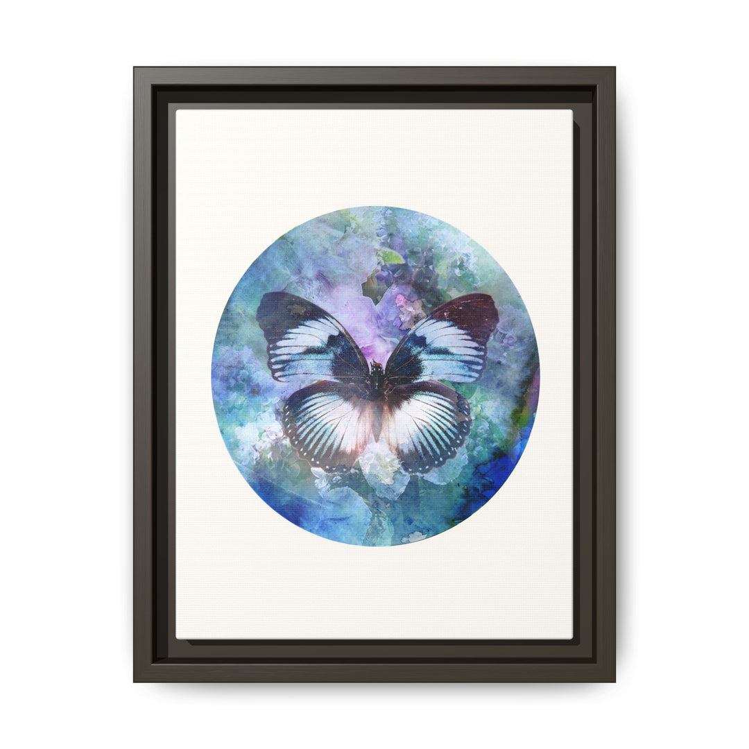 Canvas Wall Art - Sustainably Made Wall Décor - Lilac Butterfly