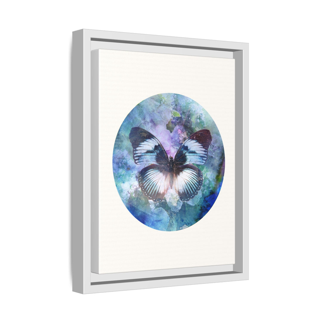 Canvas Wall Art - Sustainably Made Wall Décor - Lilac Butterfly