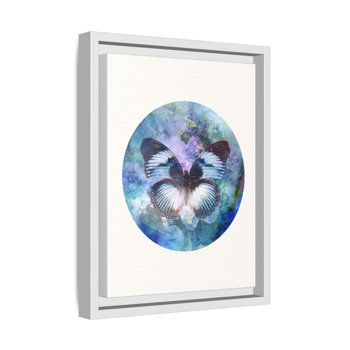 Canvas Wall Art - Sustainably Made Wall Décor - Lilac Butterfly