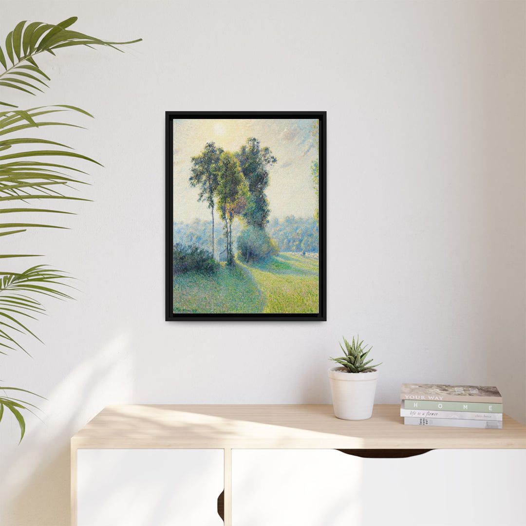 Landscape Canvas Wall Art - Sustainably Made Framed Wall Art - Sunset