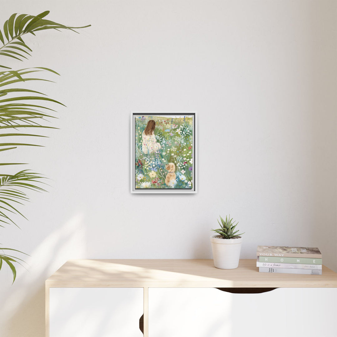 Canvas Wall Art - Sustainably Made Framed Wall Art - In the Meadow