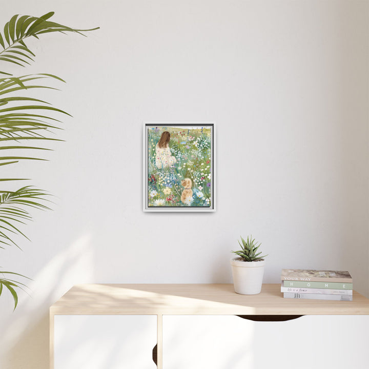 Canvas Wall Art - Sustainably Made Framed Wall Art - In the Meadow