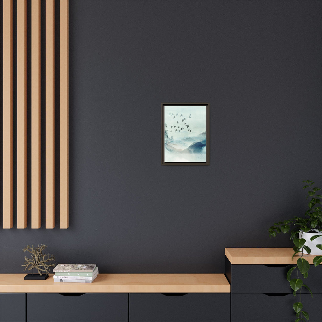 Canvas Wall Art - Sustainably Made Framed Wall Art - Morning Birds
