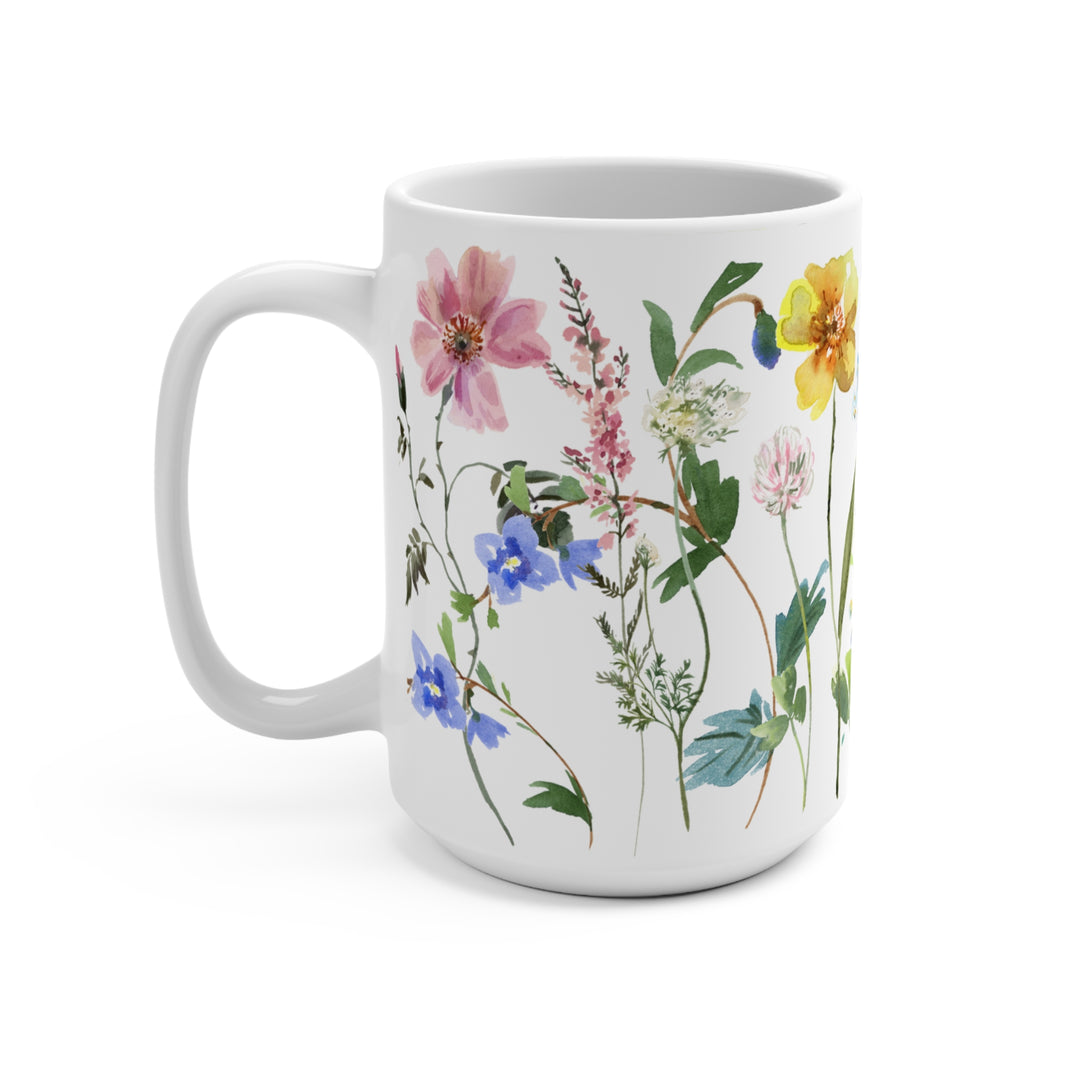 Mug 15oz - BPA-free - Summer Meadow
