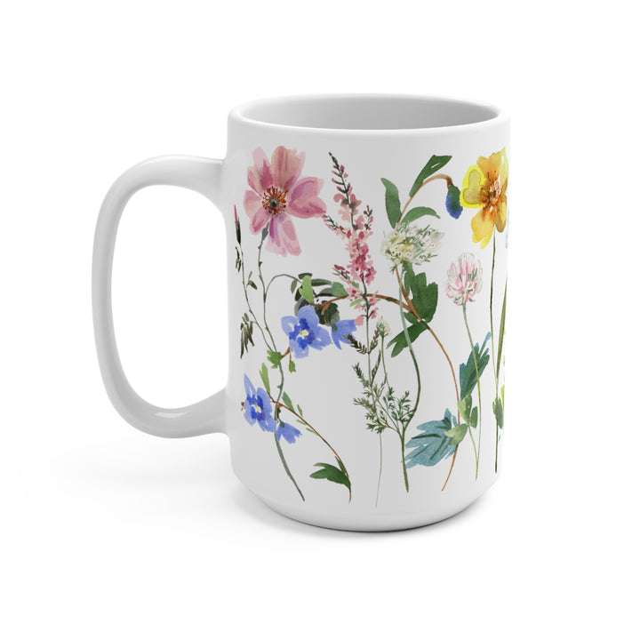 Mug 15oz - BPA-free - Summer Meadow