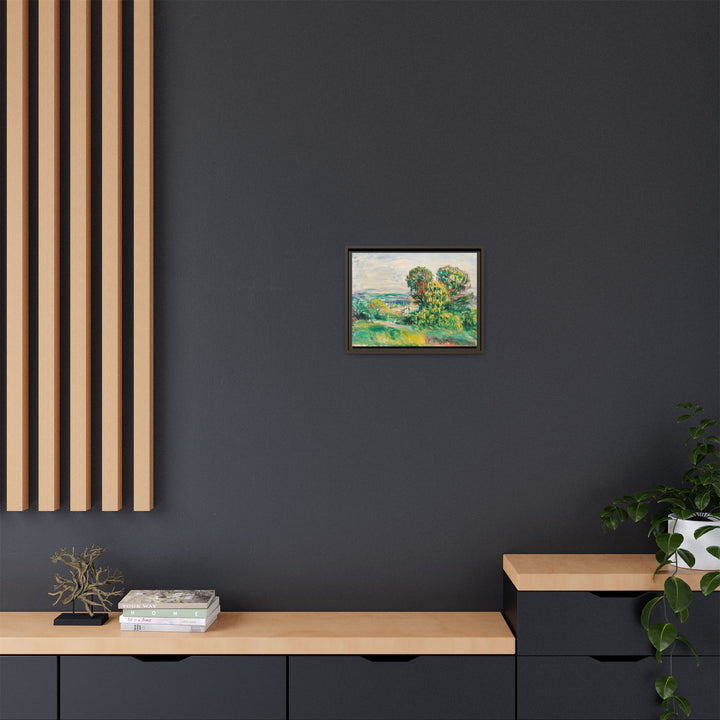 Canvas Wall Art - Sustainably Made Framed Wall Art - Summer Landscape