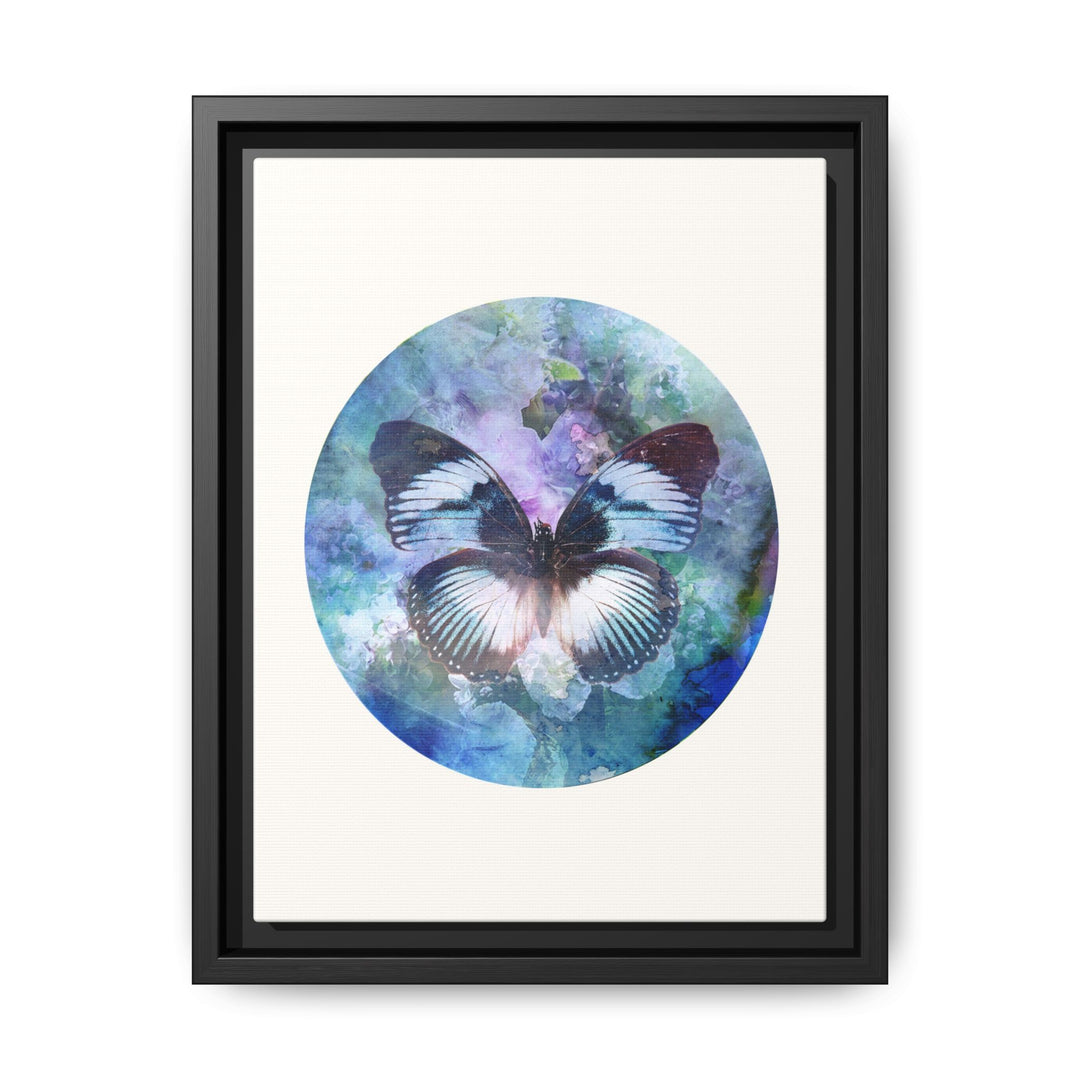 Canvas Wall Art - Sustainably Made Wall Décor - Lilac Butterfly