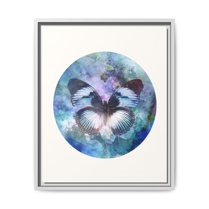 Canvas Wall Art - Sustainably Made Wall Décor - Lilac Butterfly