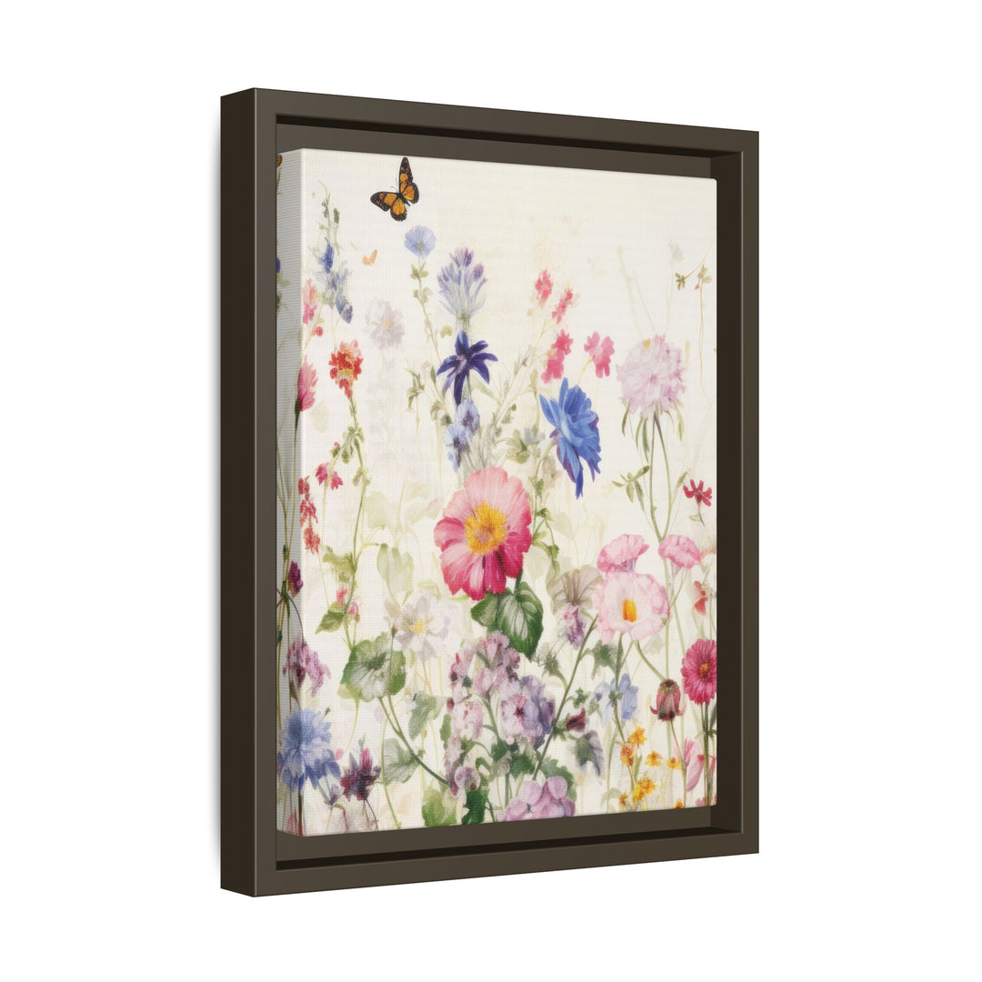 Canvas Wall Art - Sustainably Made Framed Wall Art - Soft Meadow