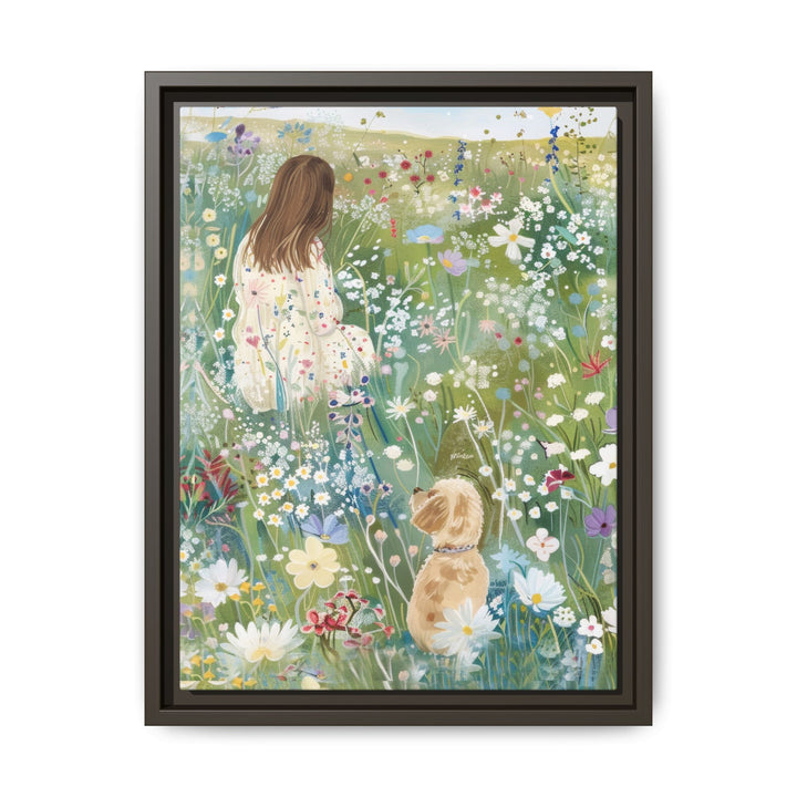 Canvas Wall Art - Sustainably Made Framed Wall Art - In the Meadow