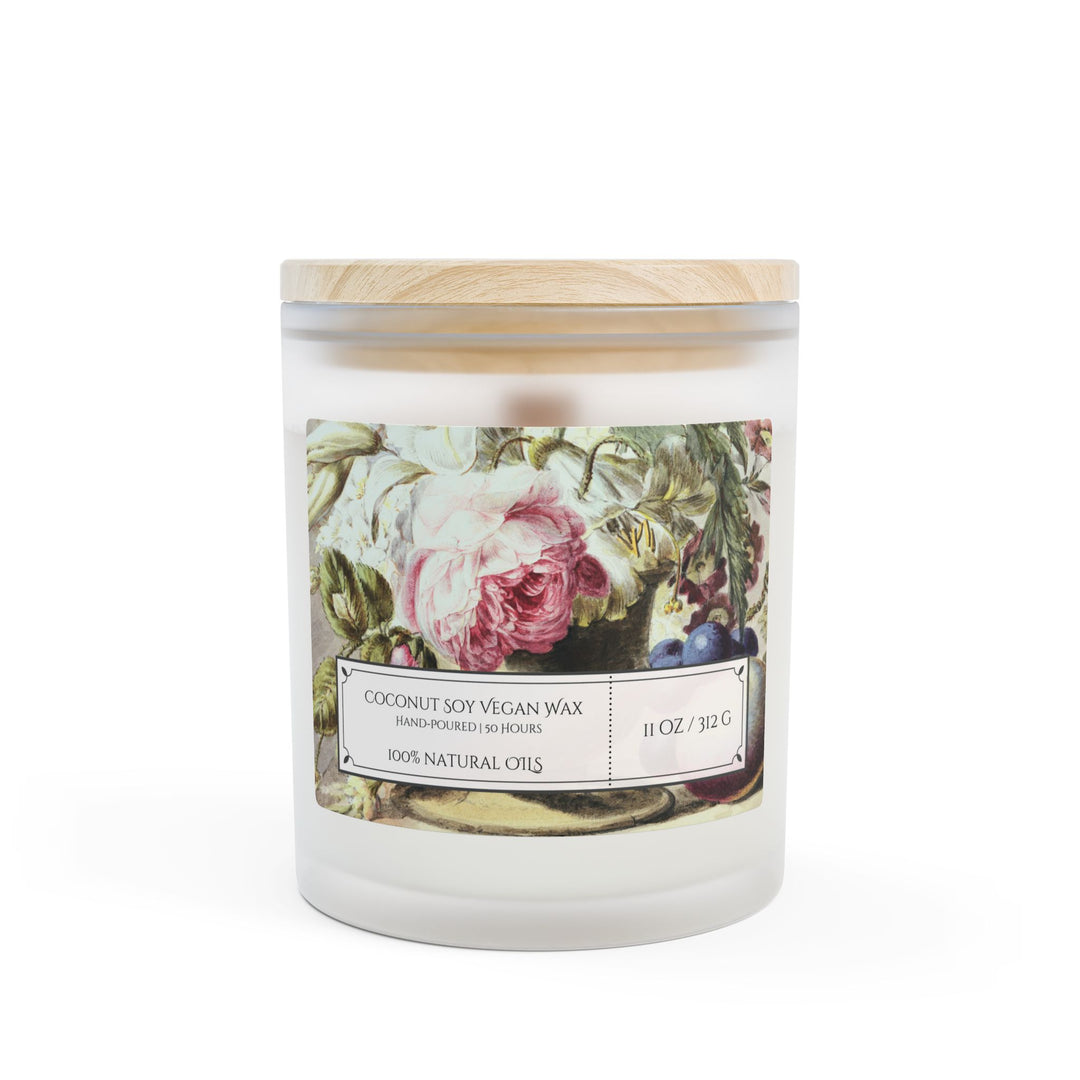 Frosted Glass Candle - 11oz - Soy Wax - Gilded Age Collection
