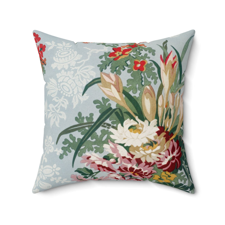 Luxury Faux Suede Pillow - Fall Garden - Gilded Age Collection