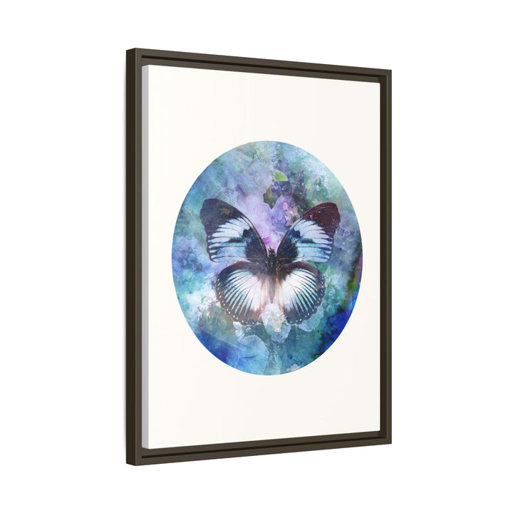 Canvas Wall Art - Sustainably Made Wall Décor - Lilac Butterfly