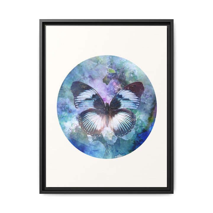 Canvas Wall Art - Sustainably Made Wall Décor - Lilac Butterfly