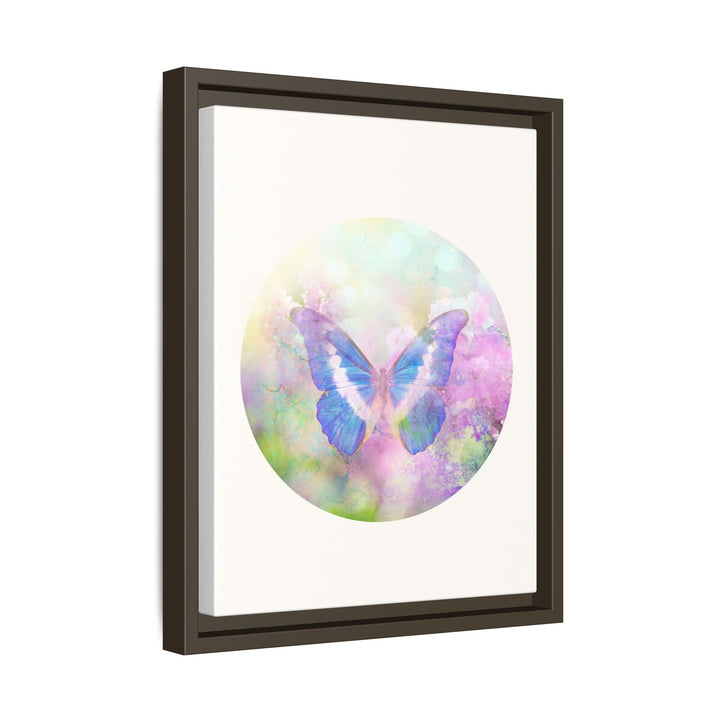 Canvas Wall Art - Sustainably Made Wall Décor - Lilac Butterfly