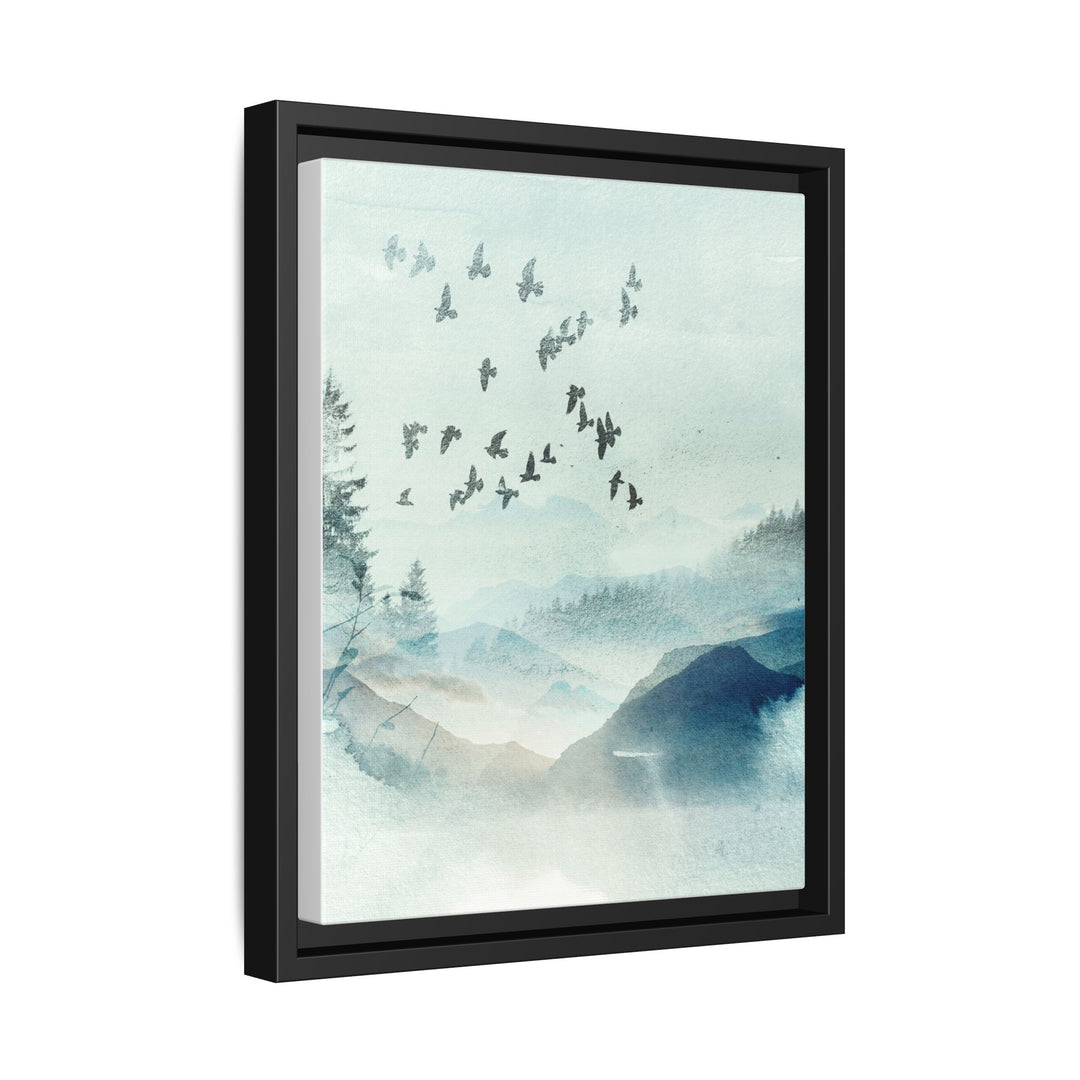 Canvas Wall Art - Sustainably Made Framed Wall Art - Morning Birds