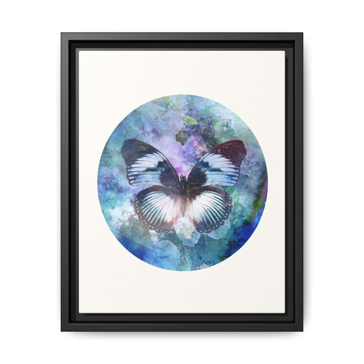Canvas Wall Art - Sustainably Made Wall Décor - Lilac Butterfly