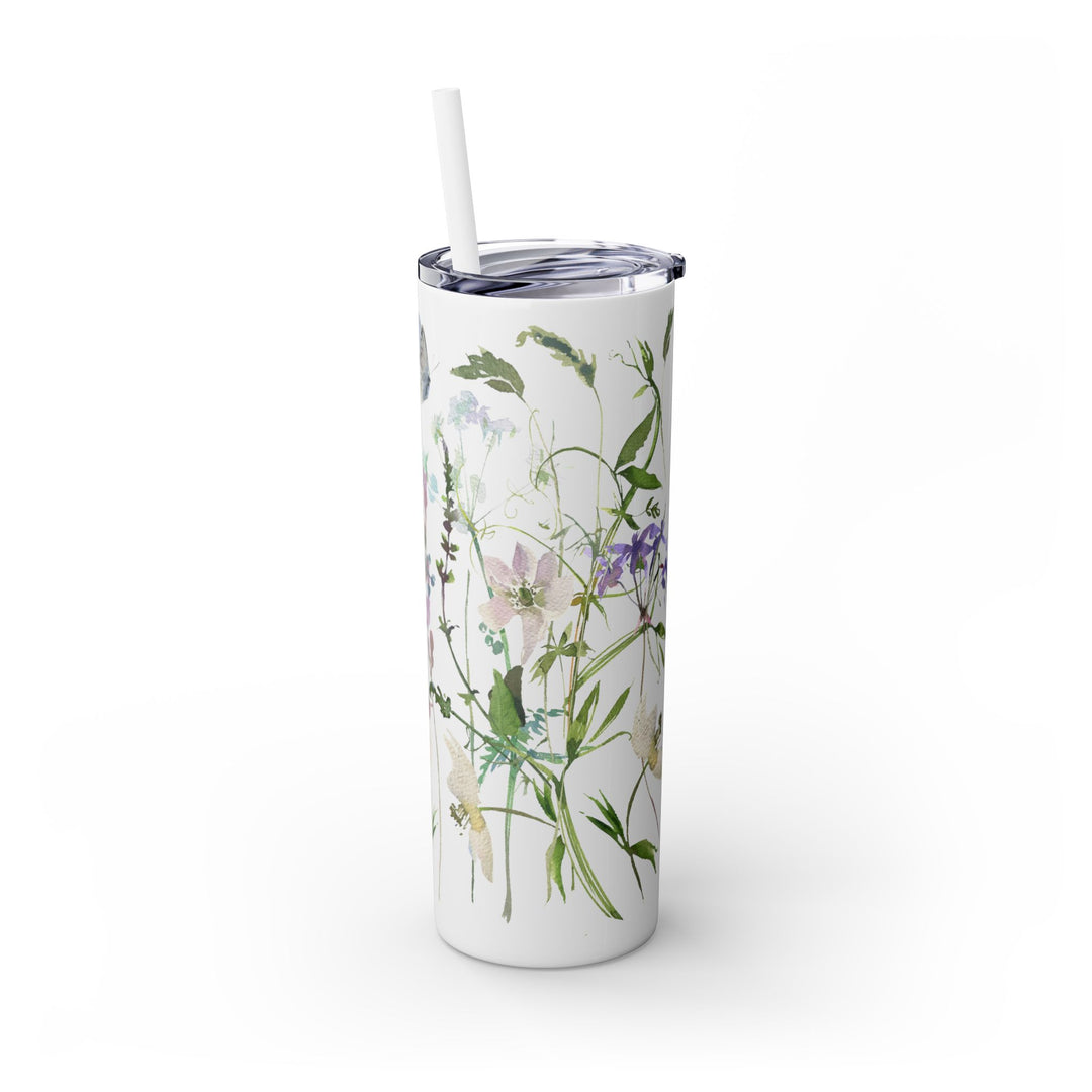 Floral Tumbler - BPA-Free  - Soft Meadow Wildflowers
