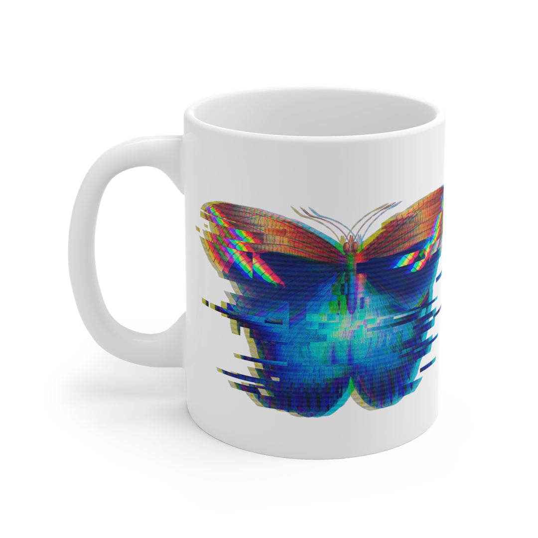 Mug 11 oz. - BPA-free -Psychedelic Butterfly