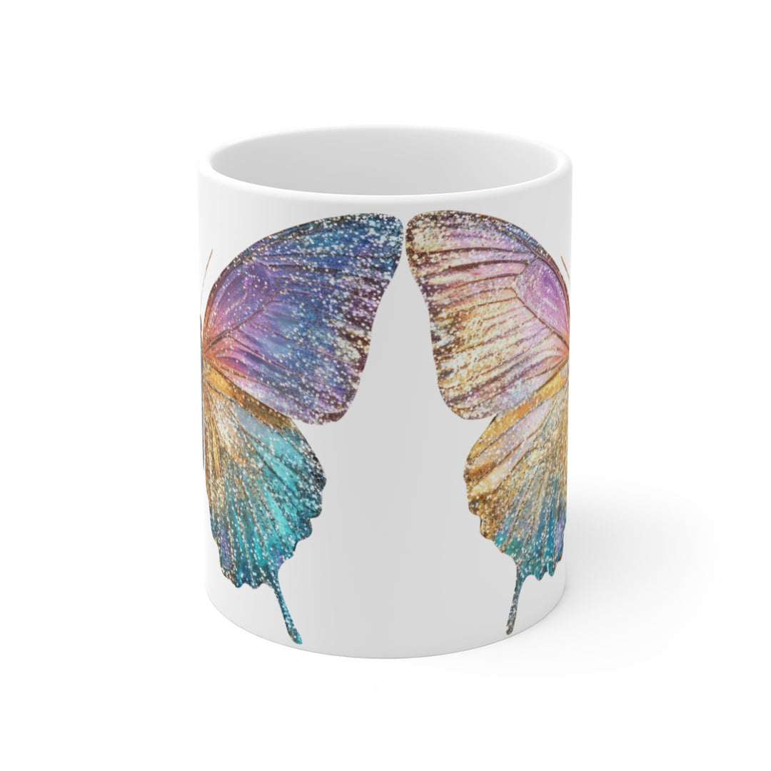 Mug - 11 oz - Sparkle Butterflies