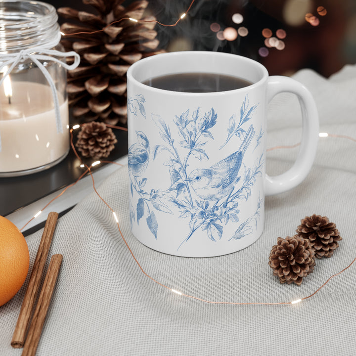 Mug – 11oz. - Morning Bluebirds