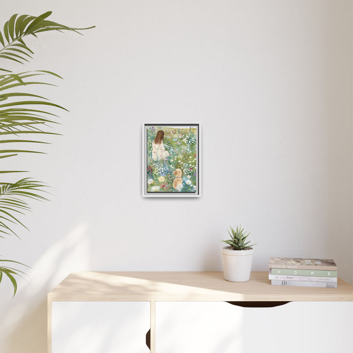 Canvas Wall Art - Sustainably Made Framed Wall Art - In the Meadow