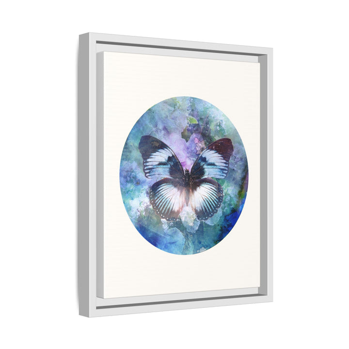 Canvas Wall Art - Sustainably Made Wall Décor - Lilac Butterfly