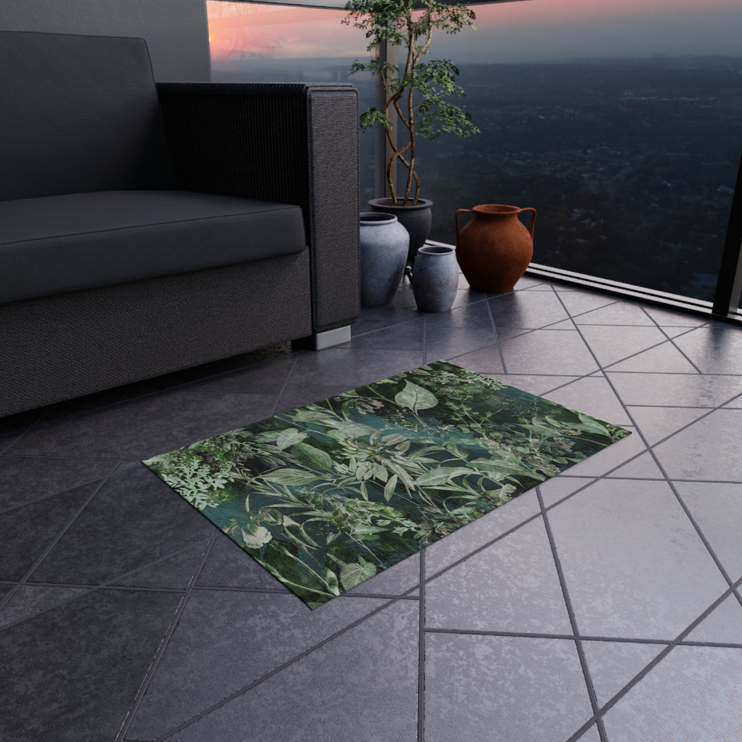 Outdoor Rug - Green Forest