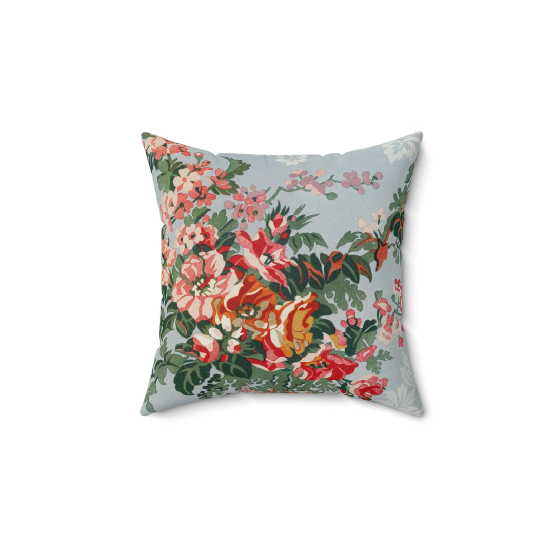 Luxury Faux Suede Pillow - Fall Garden - Gilded Age Collection
