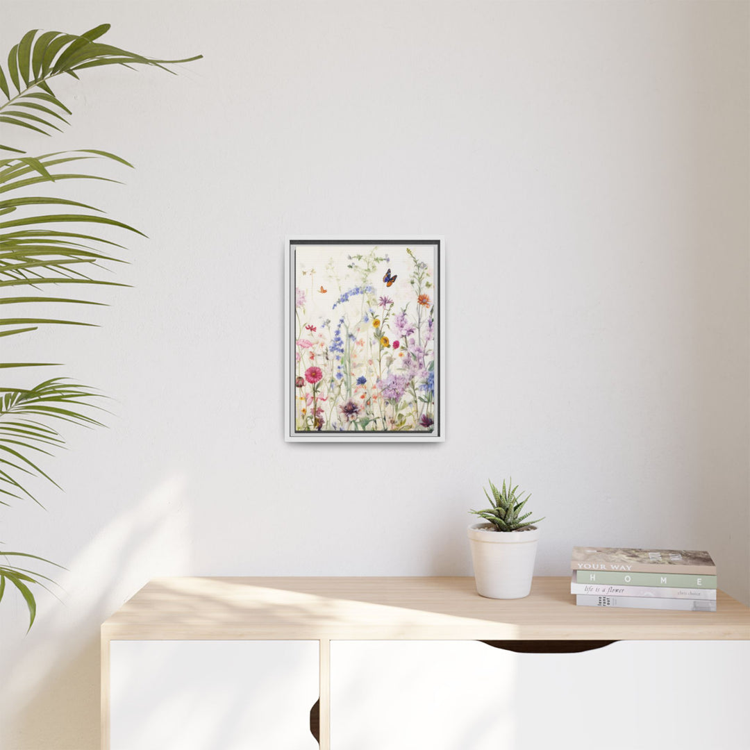 Canvas Wall Art - Sustainably Made Framed Wall Art - Soft Meadow pt.2