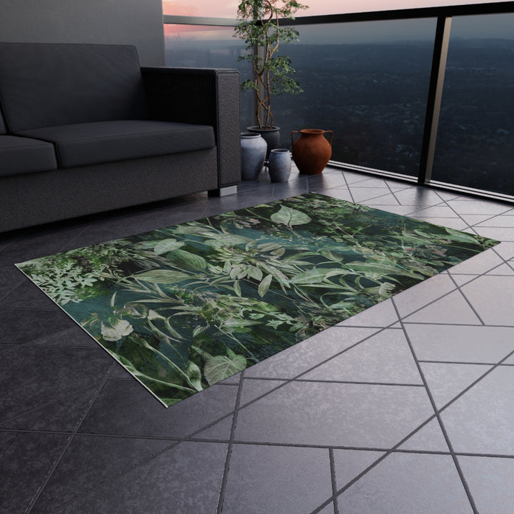 Outdoor Rug - Green Forest
